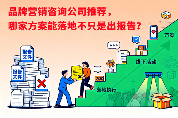 品牌營銷咨詢公司推薦，哪家方案能落地不只是出報告？